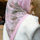 Holiday 3 Jacquard Voile - Snowdrift Pink