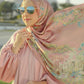 Al Qasr Satin Shawl - Clay