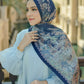 Al Qasr Satin Shawl - Flag