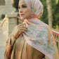 Al Qasr Satin Shawl - Lotus