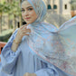 Al Qasr Satin Shawl - Mosaic