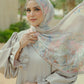 Al Qasr Satin Shawl - Pottery
