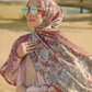 Al Qasr Satin Shawl - Saffron