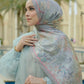 Al Qasr Satin Shawl - Terrazzo