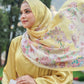 Farra Satin Shawl - Mimosa