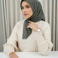 Monogram Scramble Voile Square - Pine
