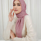 Monogram Voile Square - Mauve