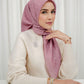 Monogram Voile Square - Mauve