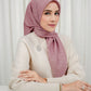 Monogram Voile Square - Mauve