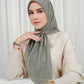 Monogram Voile Square - Mushroom