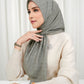 Monogram Voile Square - Mushroom