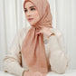 Monogram Voile Square - Persimmon