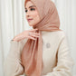 Monogram Voile Square - Persimmon