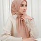 Monogram Voile Square - Persimmon