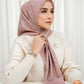 Monogram Voile Square - Wild Rose