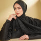 Samla Voile Square - Black