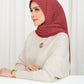 Tapis Pleated Square - Tomato