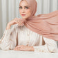 Tapis Satin Jacquard Shawl - Café au Lait