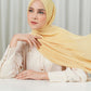 Tapis Satin Jacquard Shawl - Curry
