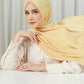Tapis Satin Jacquard Shawl - Curry