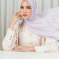 Tapis Satin Jacquard Shawl - Iris