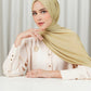 Tapis Satin Jacquard Shawl - Khaki