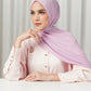Tapis Satin Jacquard Shawl - Mauve Shadow