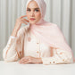Tapis Satin Jacquard Shawl - Sepia Rose