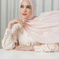 Tapis Satin Jacquard Shawl - Sepia Rose