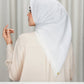 Tapis Square - Bright White