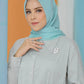 The Tapis Square - Pastel Turquoise