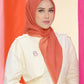 The Tapis Square - Red Orange
