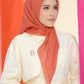 The Tapis Square - Red Orange