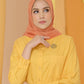 The Tapis Square - Tangerine