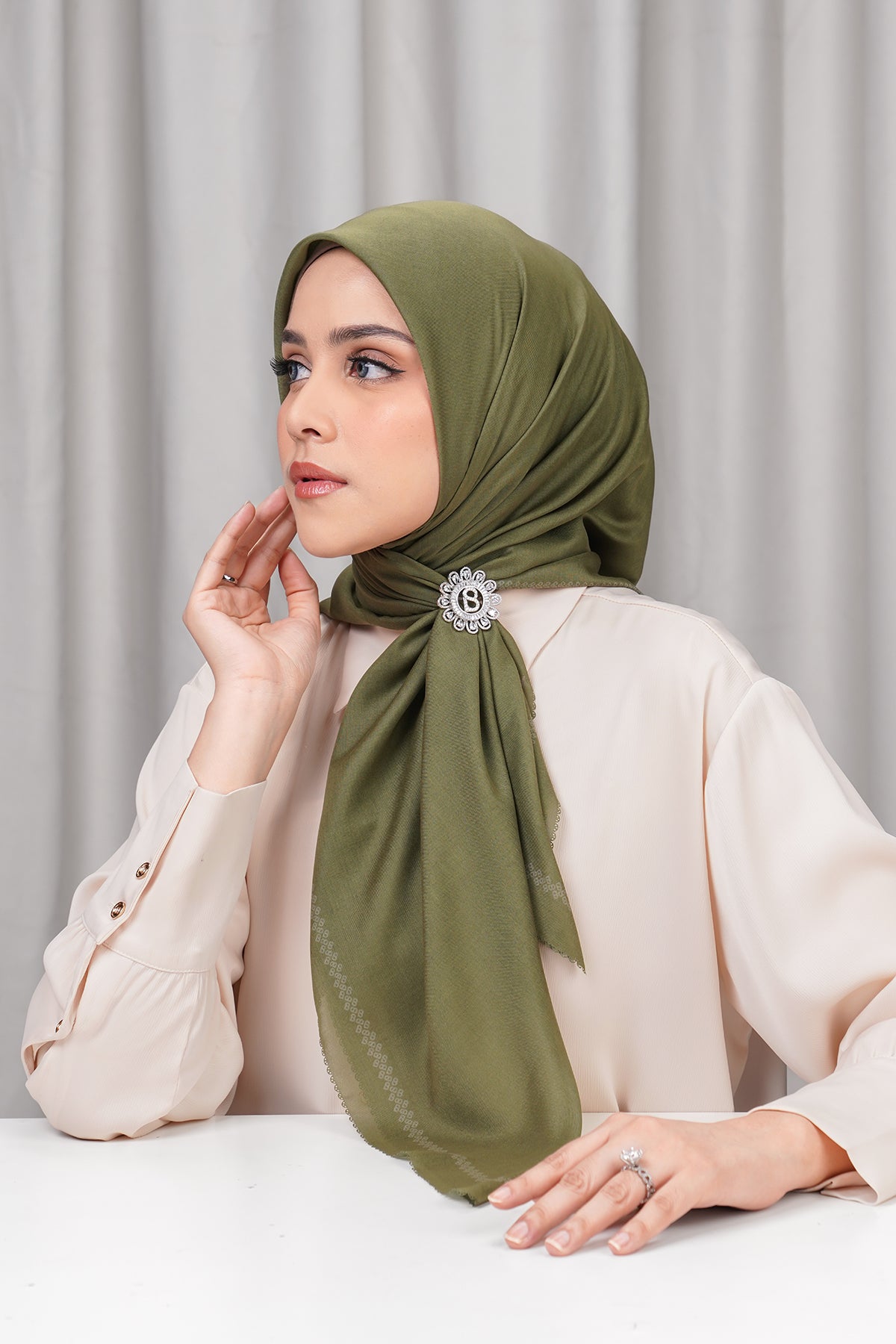 Today's Scarf - Avocado