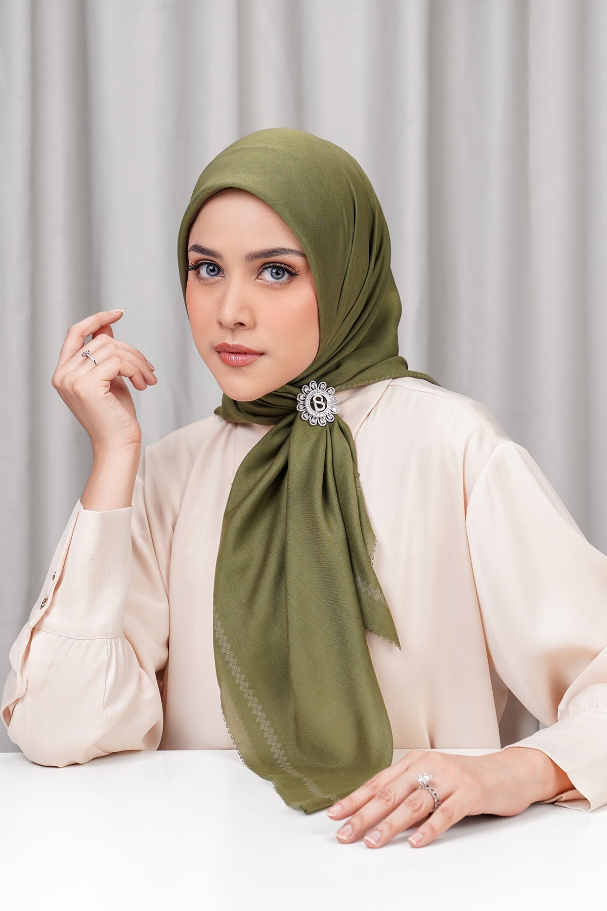 Today's Scarf - Avocado