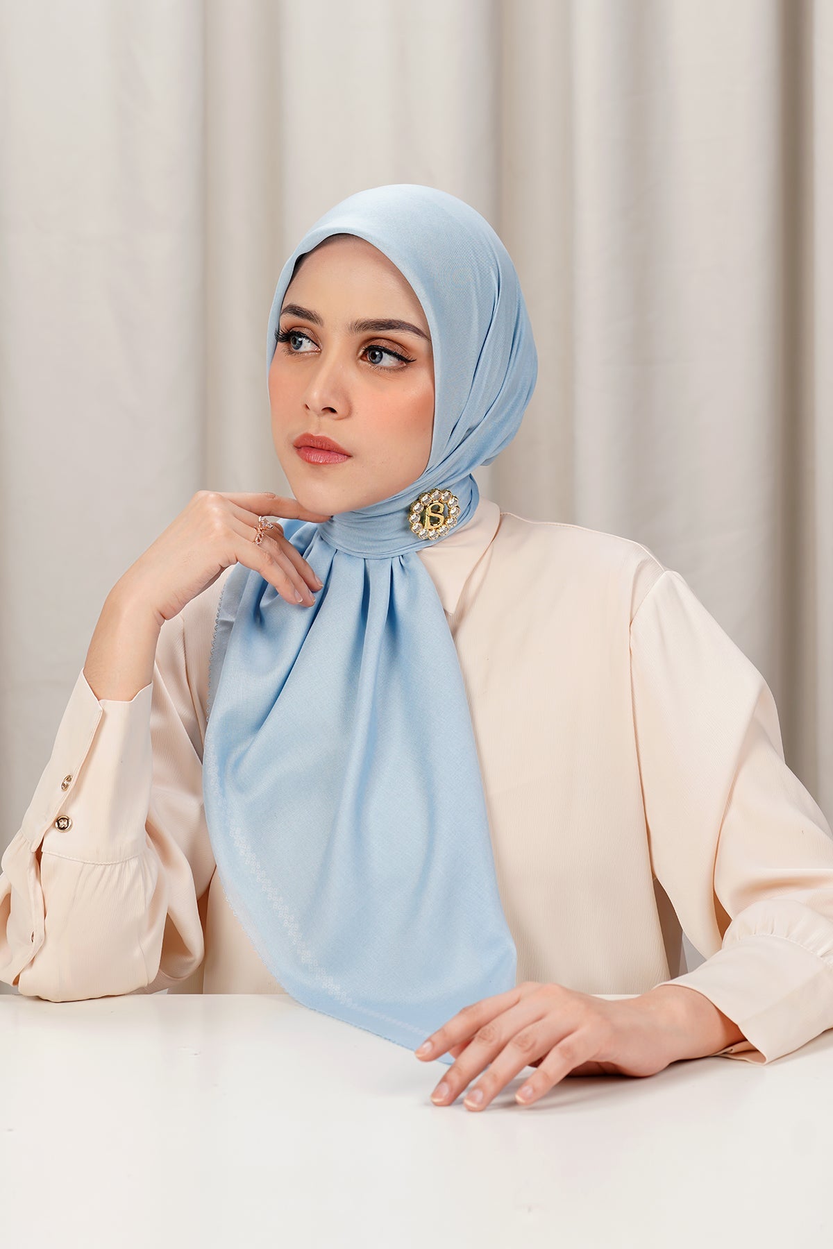 Today's Scarf - Baby Blue