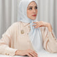 Today's Scarf - Bright White