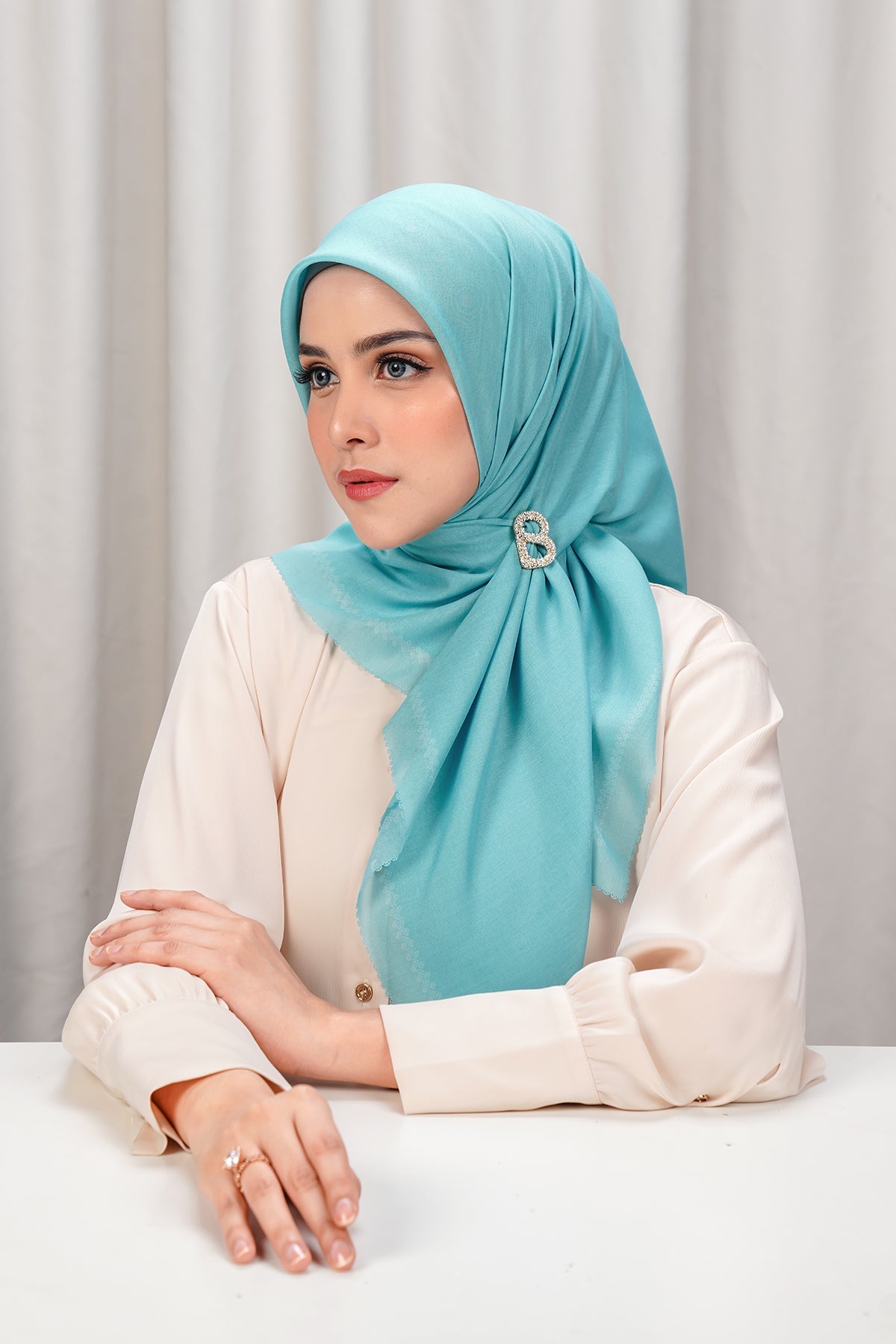Today's Scarf - Marine Blue
