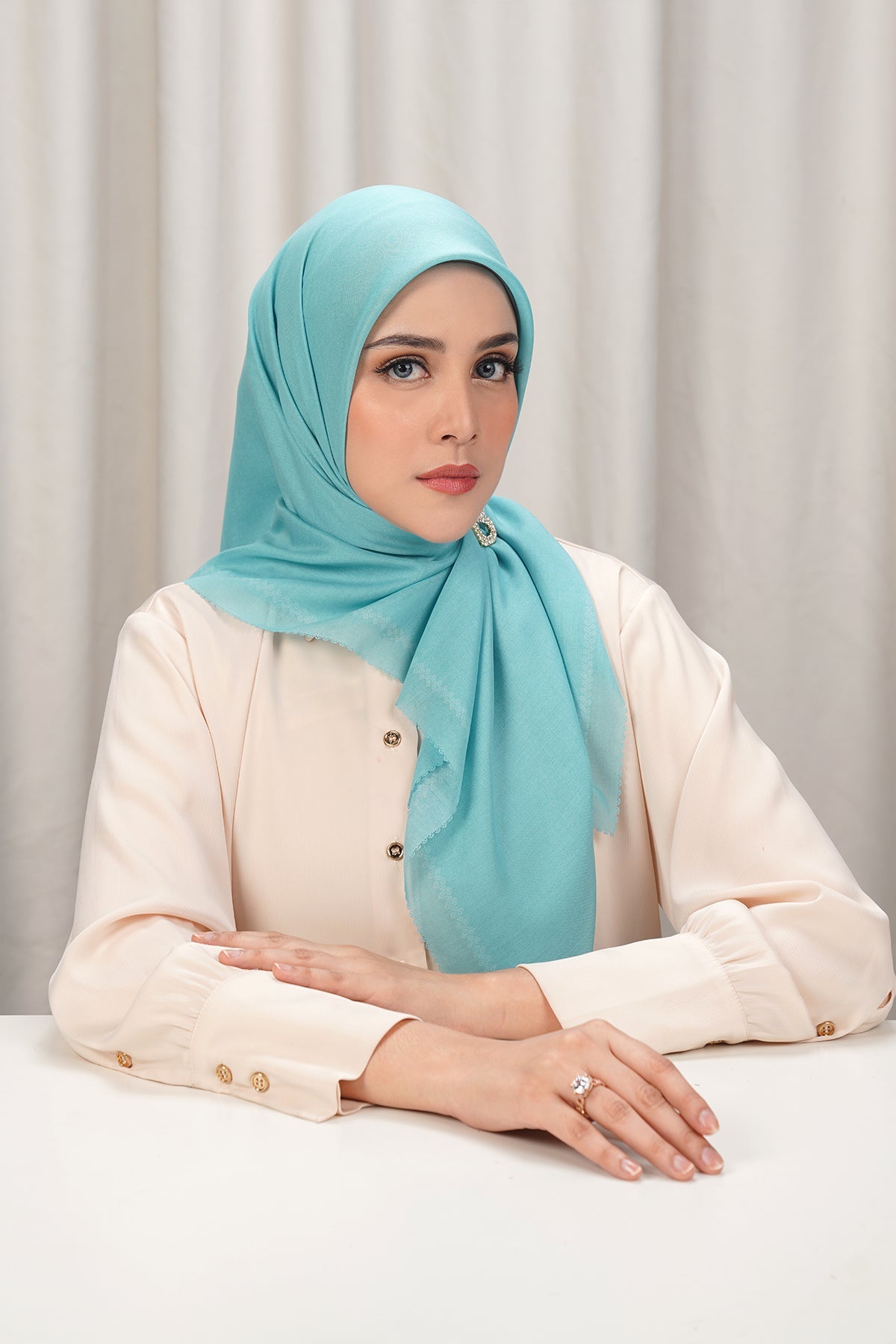 Today's Scarf - Marine Blue