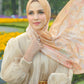 The Friendship Satin Shawl - Apple Jack