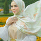 The Friendship Satin Shawl - Bonbon
