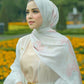 The Friendship Satin Shawl - Bonbon