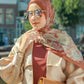 The Journey Satin Shawl - Bangkok