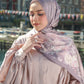 The Journey Satin Shawl - Kuala Lumpur