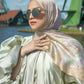 The Journey Satin Shawl - Jeddah