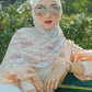 The Autograph Pleated Shawl - Blanc