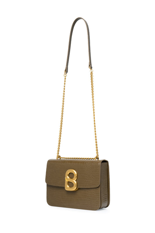 Audrey Chain Bag Small - Cacao