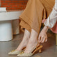Bimu Kitten Heels - Amber
