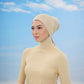 Inner Neck Tie - Almond